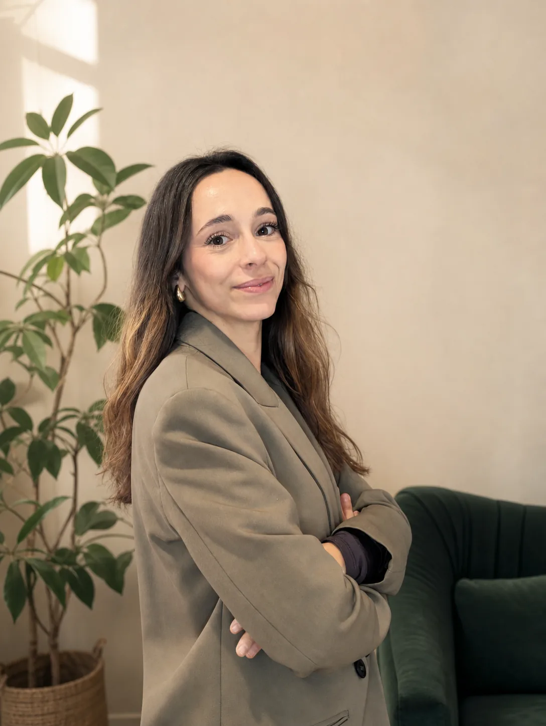 Yasmina Martínez de la Riva, psicóloga general sanitaria de El Diván Verde